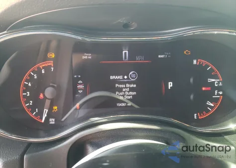 2015 Dodge Durango R/T из США, поврежденный, VIN 1C4SDHCT2FC244046